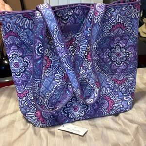Purple Vera Bradley Tote